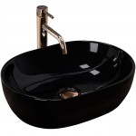 Накладной умывальник Rea Amelia 48 Black